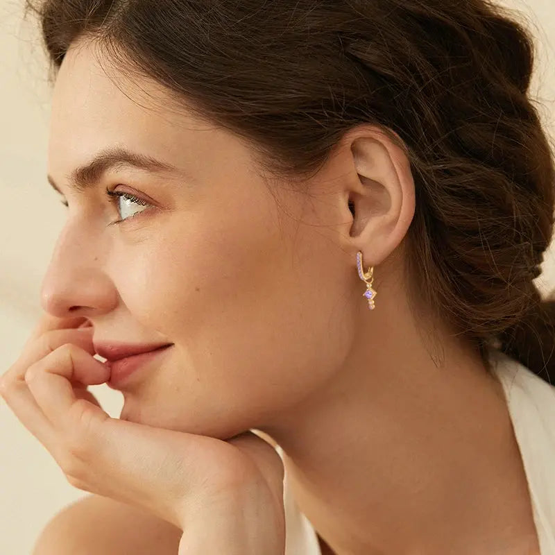Boucles d'oreilles Soleil Bohème Bijoux Paradise