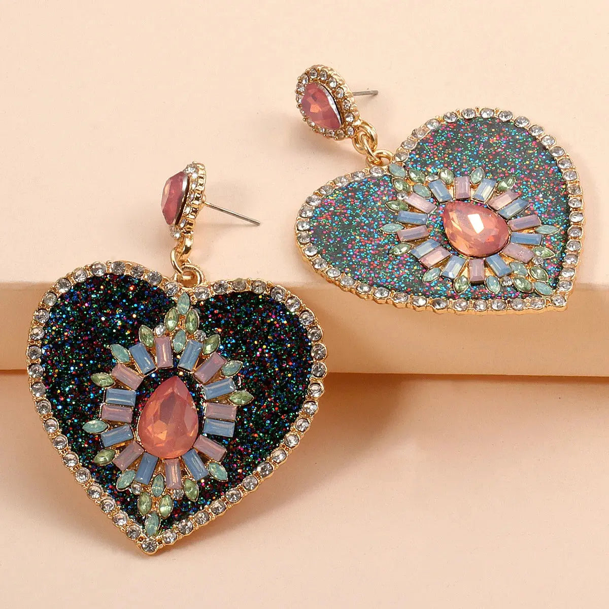 Boucles d'oreille Verte Charmes de l’Océan Bijoux Paradise