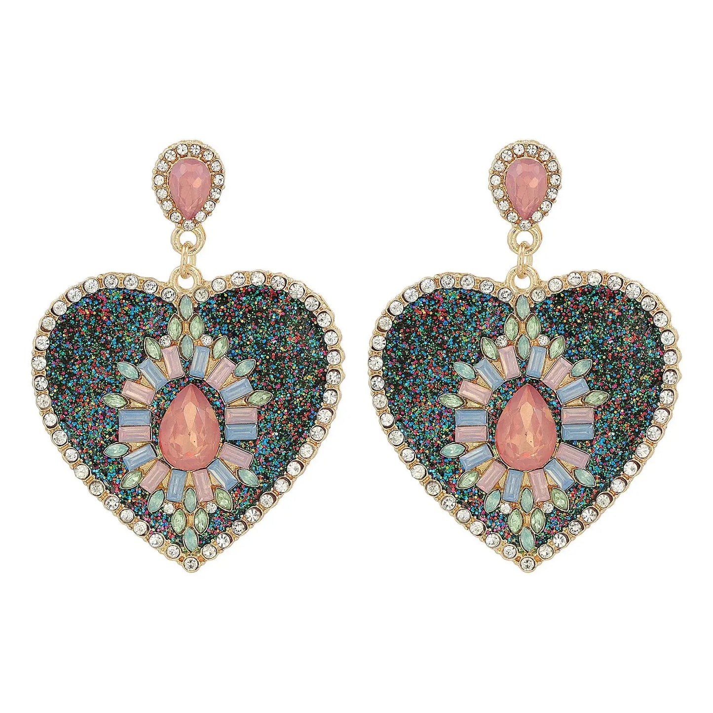 Boucles d'oreille Verte Charmes de l’Océan Bijoux Paradise