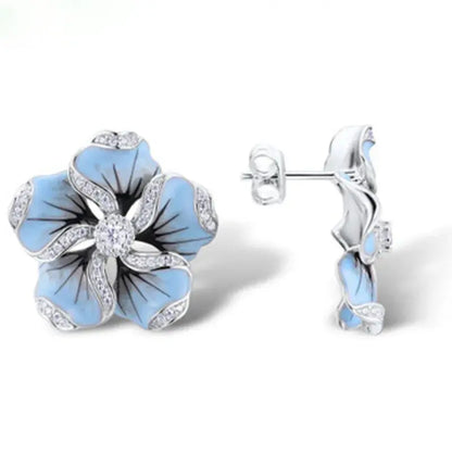 Boucles d'oreilles Fleur Sauvage Bijoux Paradise