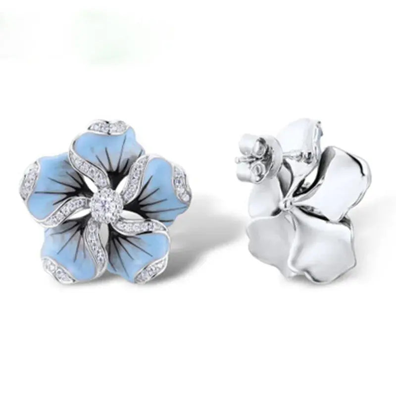 Boucles d'oreilles Fleur Sauvage Bijoux Paradise