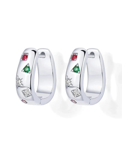 Boucles d'oreilles Vibration Dorée Bijoux Paradise