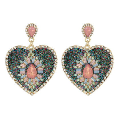 Boucles d'oreille Verte Charmes de l’Océan Bijoux Paradise