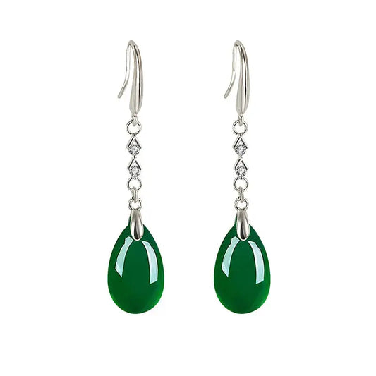 Boucles d'oreille Verte Précieuse Bijoux Paradise