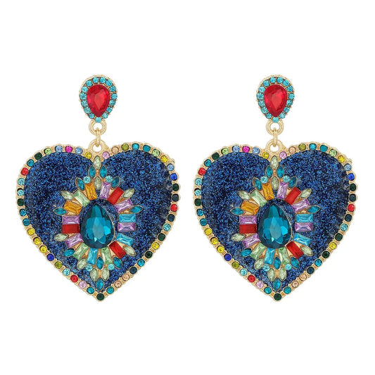 Boucles d'oreille Bleue Charmes de l’Océan Bijoux Paradise