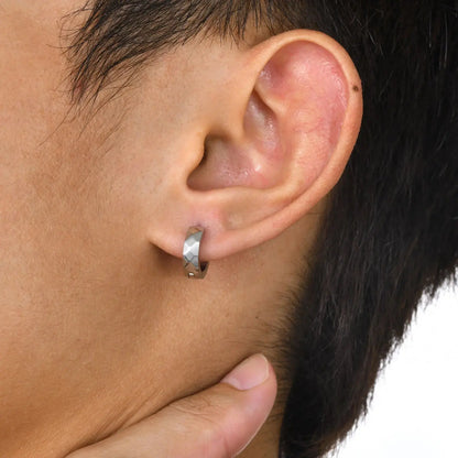 Boucles d'oreille Homme Anneau Charisme Classique Bijoux Paradise