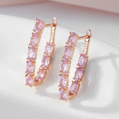 Boucles d'oreille Rose Antique Bijoux Paradise