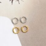 Boucles d'oreilles Anneaux Divins Bijoux Paradise