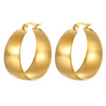 Boucles d'oreilles Anneaux Éclatants Bijoux Paradise