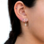 Boucles d'oreilles Bénédiction d’Or Bijoux Paradise