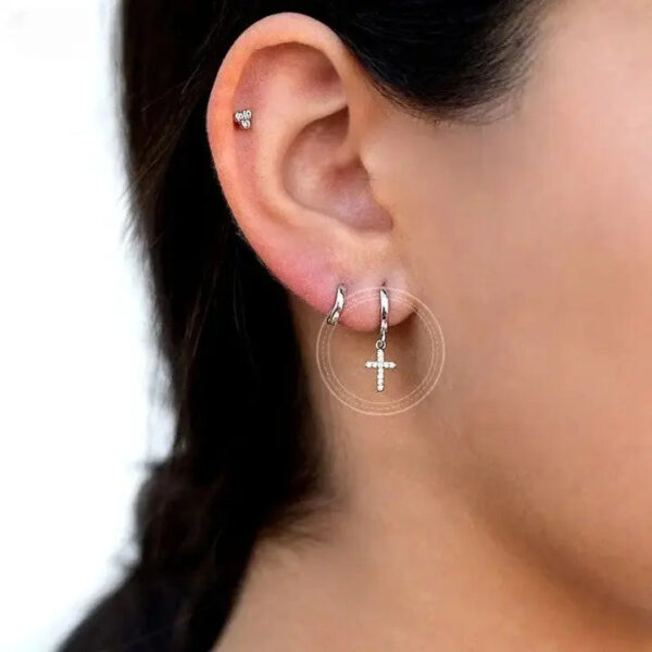 Boucles d'oreilles Bénédiction d’Or Bijoux Paradise