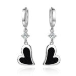 Boucles d'oreilles Cœur Éternel Bijoux Paradise