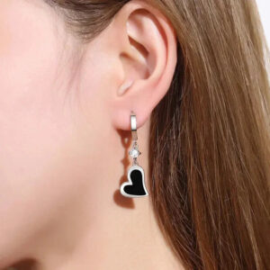 Boucles d'oreilles Cœur Éternel Bijoux Paradise