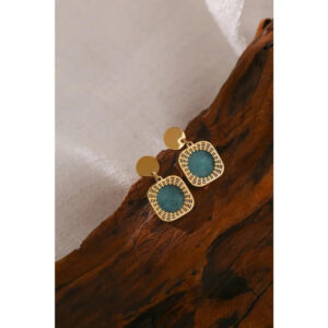 Boucles d'oreilles Carré Bohème Bijoux Paradise