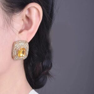 Boucles d'oreilles Carré Féérique Bijoux Paradise