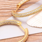 Boucles d'oreilles Cercle d’Or Bijoux Paradise