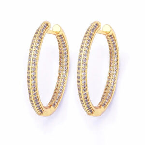 Boucles d'oreilles Cercle d’Or Bijoux Paradise