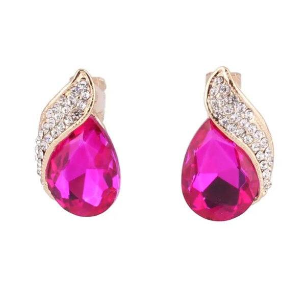 Boucles d'oreilles Cristal Baroque Bijoux Paradise