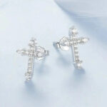 Boucles d'oreilles Croix Majestueuse Bijoux Paradise