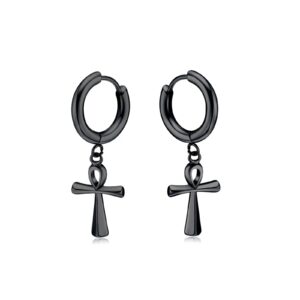 Boucles d'oreilles Croix Éternelle Bijoux Paradise