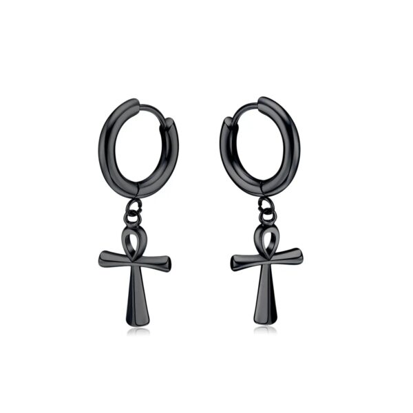Boucles d'oreilles Croix Éternelle Bijoux Paradise
