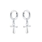 Boucles d'oreilles Croix Éternelle Bijoux Paradise