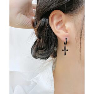 Boucles d'oreilles Croix Éternelle Bijoux Paradise
