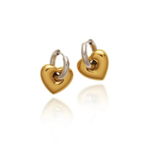 Boucles d'oreilles Déclaration Dorée Bijoux Paradise