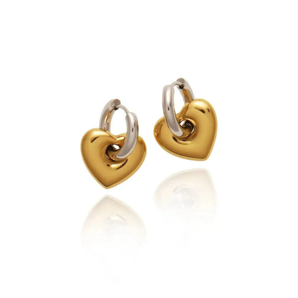 Boucles d'oreilles Déclaration Dorée Bijoux Paradise