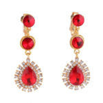 Boucles d'oreilles Dorure Royale Bijoux Paradise