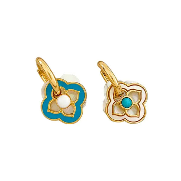 Boucles d'oreilles Fleur Impériale Bijoux Paradise