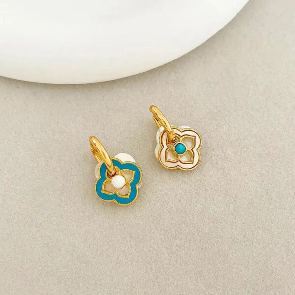 Boucles d'oreilles Fleur Impériale Bijoux Paradise