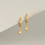 Boucles d'oreilles Gloire Dorée Bijoux Paradise