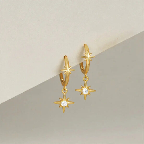Boucles d'oreilles Gloire Dorée Bijoux Paradise