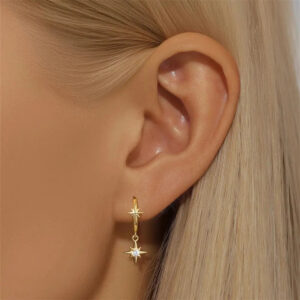 Boucles d'oreilles Gloire Dorée Bijoux Paradise