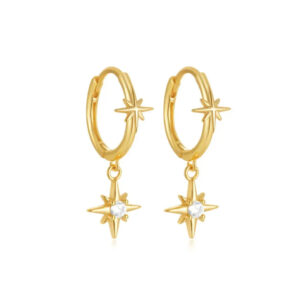 Boucles d'oreilles Gloire Dorée Bijoux Paradise