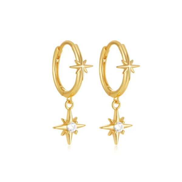 Boucles d'oreilles Gloire Dorée Bijoux Paradise
