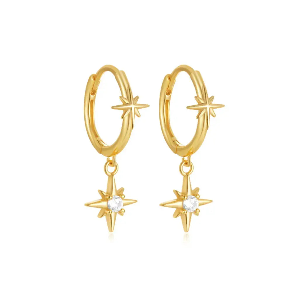 Boucles d'oreilles Gloire Dorée Bijoux Paradise