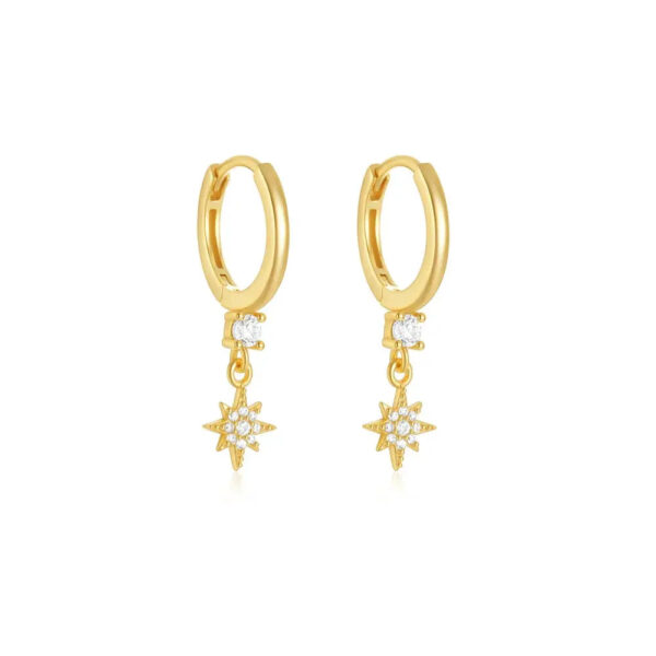 Boucles d'oreilles Gloire Dorée Bijoux Paradise