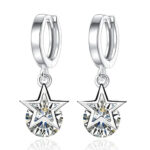 Boucles d'oreilles Infini Brillant Bijoux Paradise