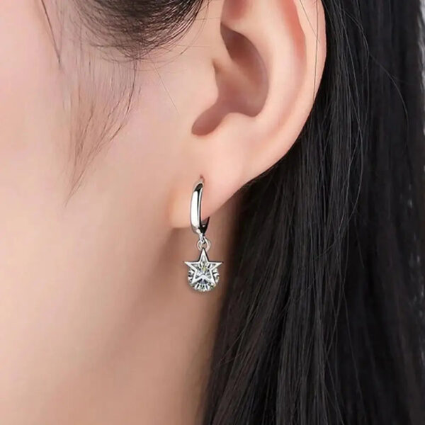 Boucles d'oreilles Infini Brillant Bijoux Paradise