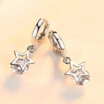 Boucles d'oreilles Infini Brillant Bijoux Paradise