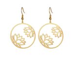 Boucles d'oreilles Lotus Brillant Bijoux Paradise