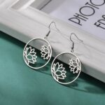 Boucles d'oreilles Lotus Brillant Bijoux Paradise
