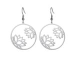 Boucles d'oreilles Lotus Brillant Bijoux Paradise