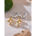 Boucles d'oreilles Lueur Entrelacée Bijoux Paradise