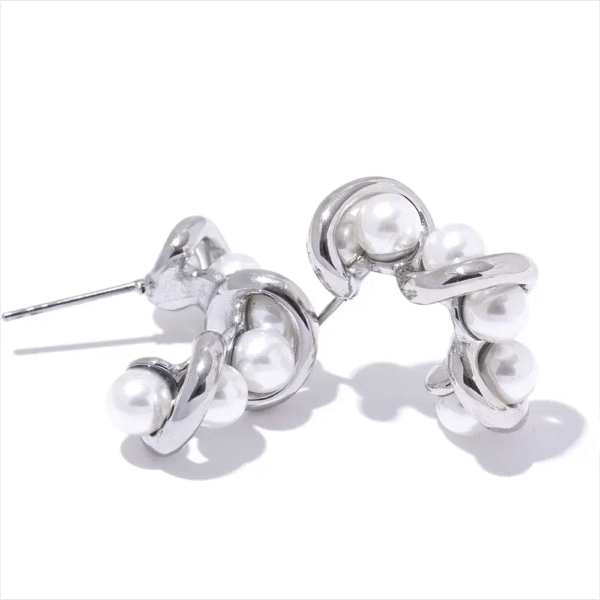 Boucles d'oreilles Lueur Entrelacée Bijoux Paradise