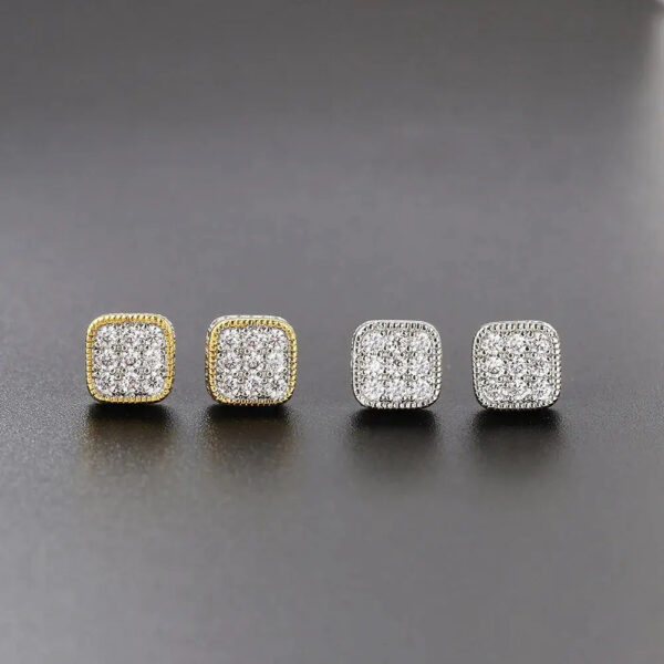 Boucles d'oreilles Lumière Cubique Bijoux Paradise