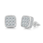 Boucles d'oreilles Lumière Cubique Bijoux Paradise