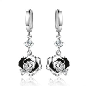 Boucles d'oreilles Minuit Étincelant Bijoux Paradise